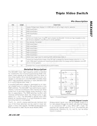 MAX4887ETE+T Datasheet Page 7