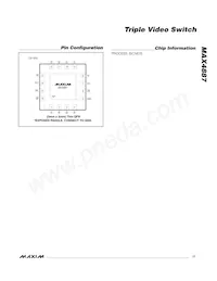 MAX4887ETE+T Datasheet Page 11