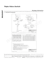 MAX4887ETE+T Datasheet Page 12
