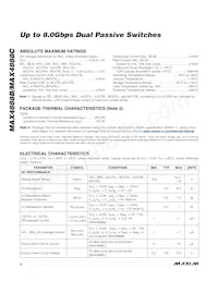 MAX4888BETI+TG3U Datasheet Page 2