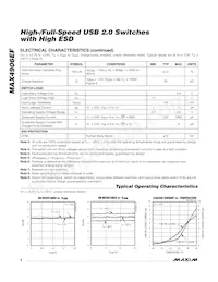 MAX4906EFELB+T Datasheet Page 4