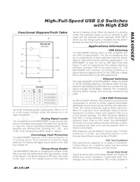 MAX4906EFELB+T Datasheet Page 11