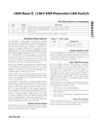 MAX4927ETN+T Datasheet Page 7