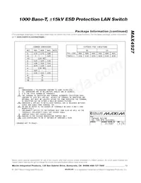 MAX4927ETN+T Datasheet Page 13