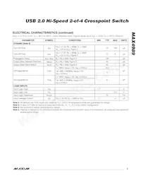 MAX4989ETD+T Datasheet Page 3