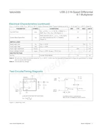 MAX4999ETJ+T Datasheet Page 3