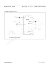 MAX5093AATE+ Datasheet Page 21