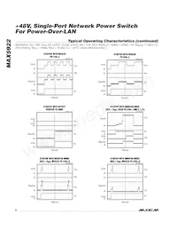 MAX5922BEUI+T Datasheet Page 8