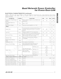 MAX5935CAX+T Datasheet Page 5