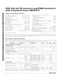 MAX5953AUTM+ Datasheet Page 2