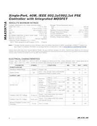 MAX5971AETI+T Datasheet Page 2