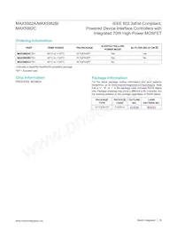 MAX5982CETE+ Datasheet Pagina 16