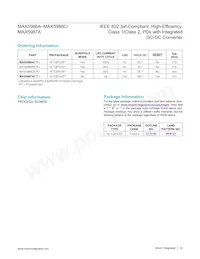 MAX5986BETE+T Datasheet Pagina 22