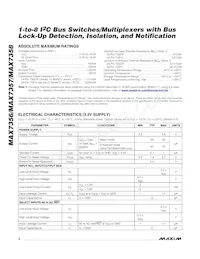 MAX7357EUG+T Datasheet Page 2