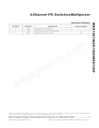MAX7368EUE+T Datasheet Page 19