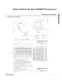 MAX7457ETE+ Datasheet Page 7