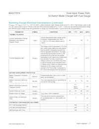 MAX77818EWZ+ Datasheet Page 17