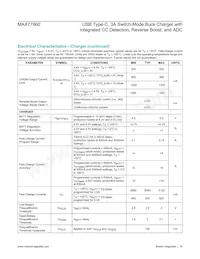 MAX77860EWG+ Datasheet Page 16