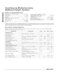 MAX846AEEE+T Datasheet Page 2