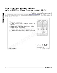 MAX8922LETB+ Datasheet Pagina 14