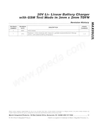 MAX8922LETB+ Datasheet Pagina 15