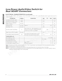 MAX9598CTL+T Datasheet Page 6
