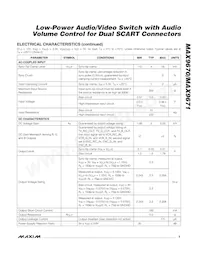 MAX9670CTL+T Datasheet Page 3