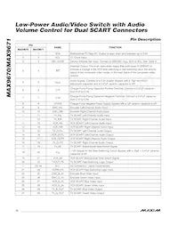 MAX9670CTL+T Datasheet Page 12