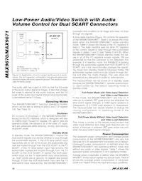 MAX9670CTL+T Datasheet Page 22