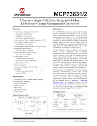 MCP73832T-4ADI/MC Datasheet Cover