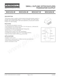 MOC207R1M Datasheet Cover