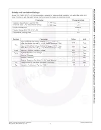MOC3031SDM Datasheet Pagina 3