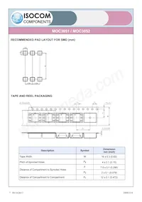 MOC3052X Datasheet Page 7