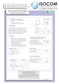 MOC3083X Datasheet Cover