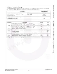MOC3163TM Datasheet Page 3