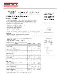MOC5009VM Datasheet Cover