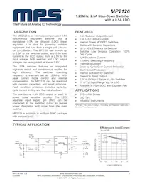 MP2126DN-LF Datasheet Cover