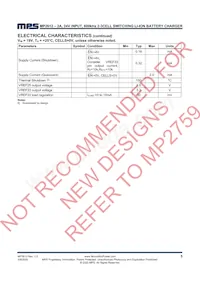 MP2612ER-LF-P Datasheet Page 5