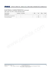 MP2617BGL-P Datasheet Page 9