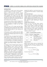 MP2619EV-LF-P Datasheet Pagina 11