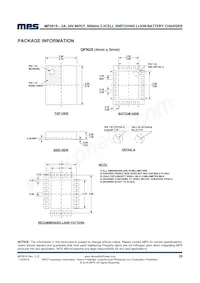 MP2619EV-LF-P數據表 頁面 20