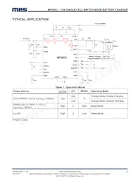 MP2633GR-Z Datasheet Page 2