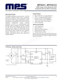 MP8001DS-LF Datasheet Cover