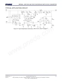 MP8004GQW-P Datasheet Page 21