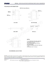 MP8004GQW-P Datasheet Page 22