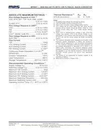 MP8007GV-P Datasheet Page 3