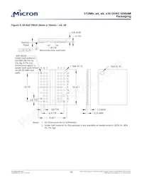 MT47H64M8CF-25E:G TR Datasheet Page 19