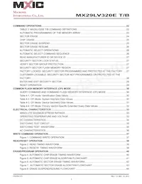 MX29LV320ETMI-70G Datasheet Page 3