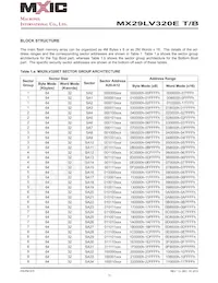 MX29LV320ETMI-70G數據表 頁面 11