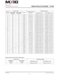 MX29LV320ETMI-70G Datasheet Page 14